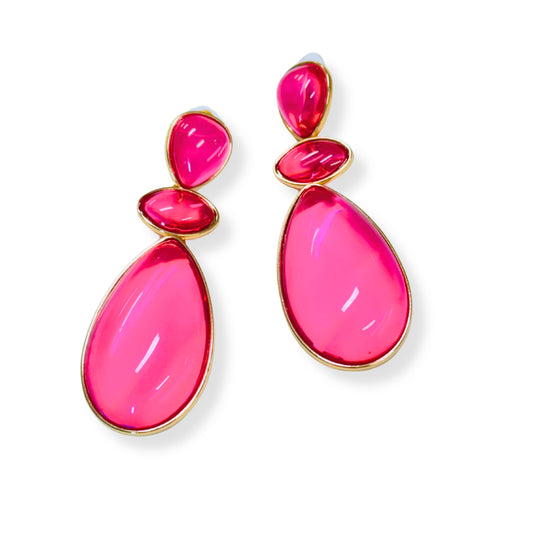 Fun in Fuchsia Earrings