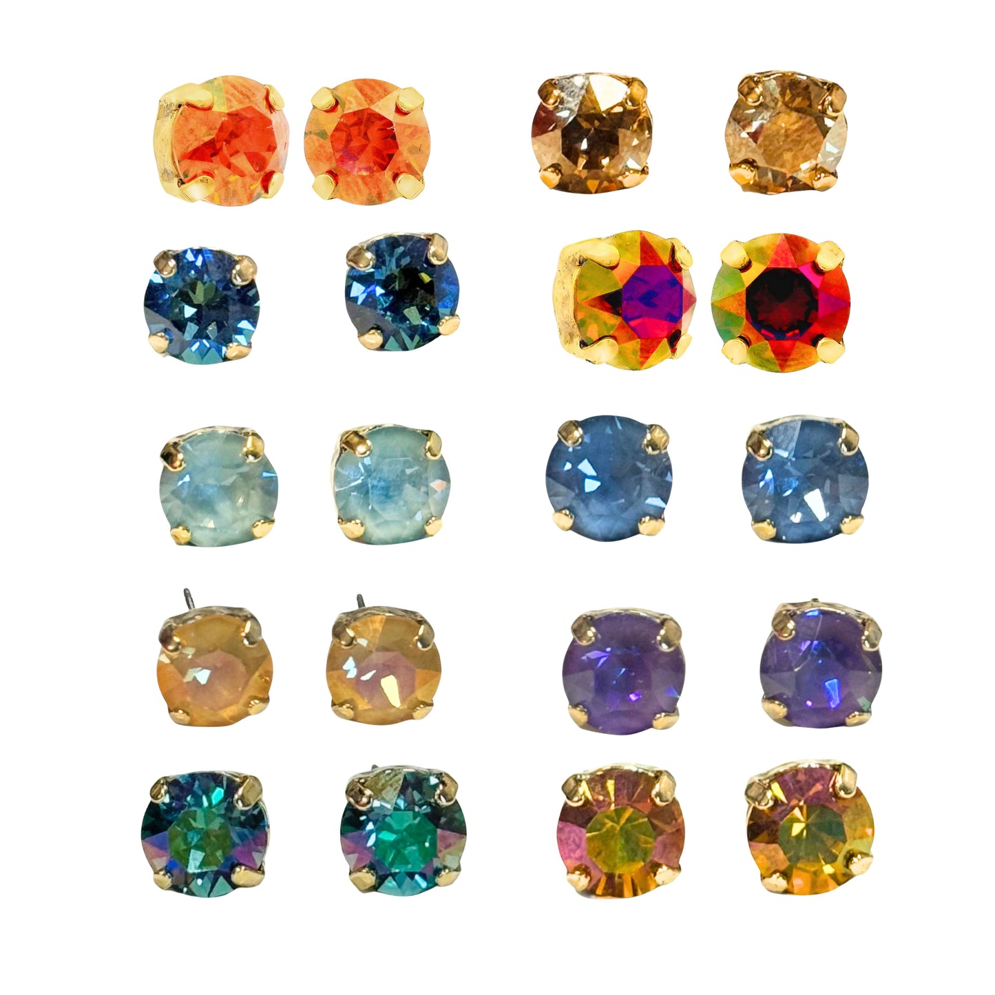 TOVA - Oakland Studs (10 colors)