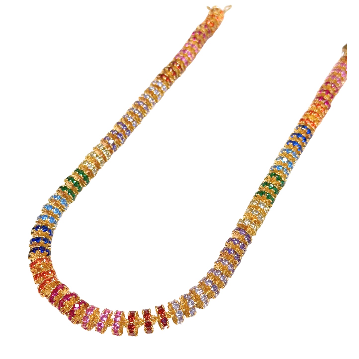 TOVA - The Serenith Necklace in Gold Multi