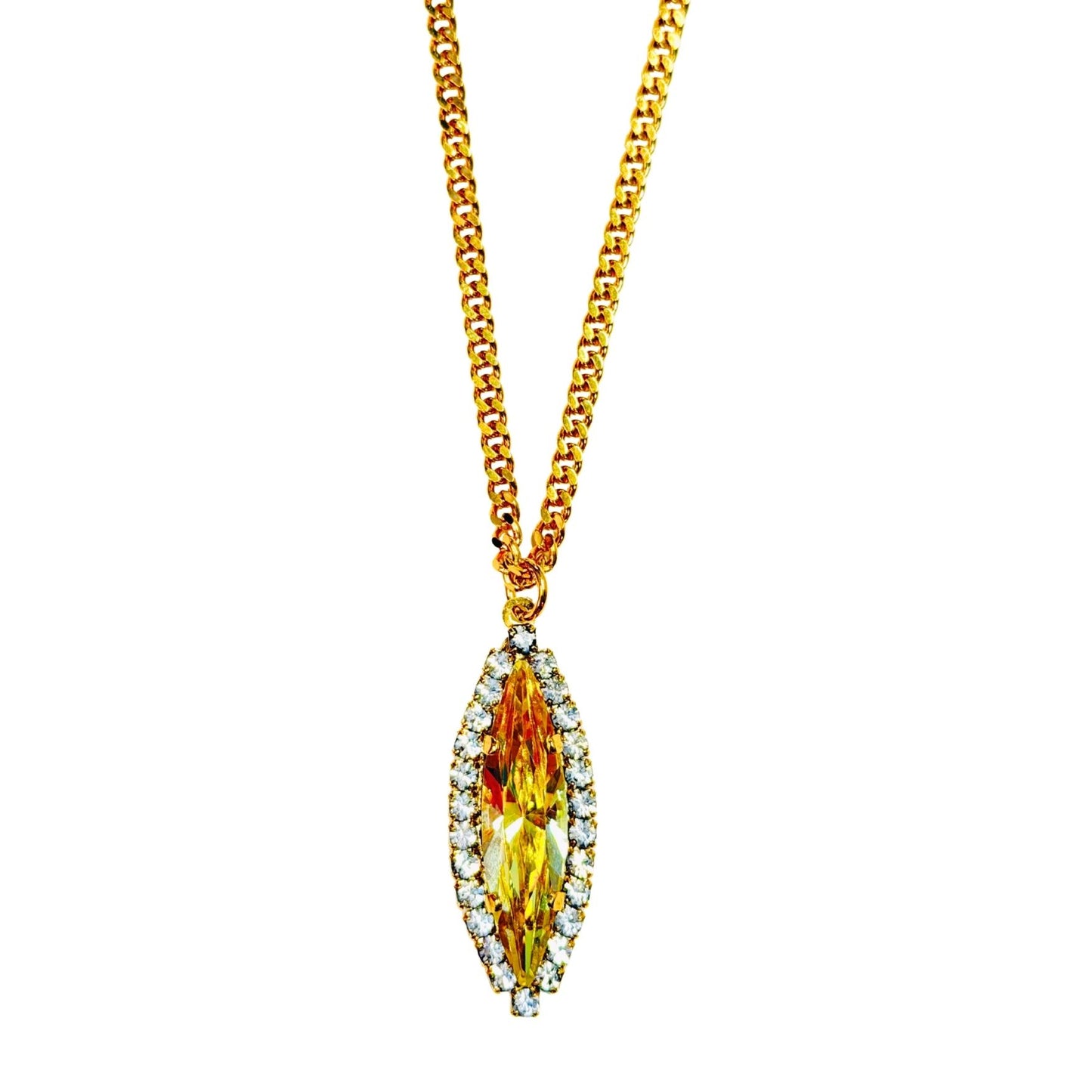 TOVA - The Alyssa Necklace in Lemon
