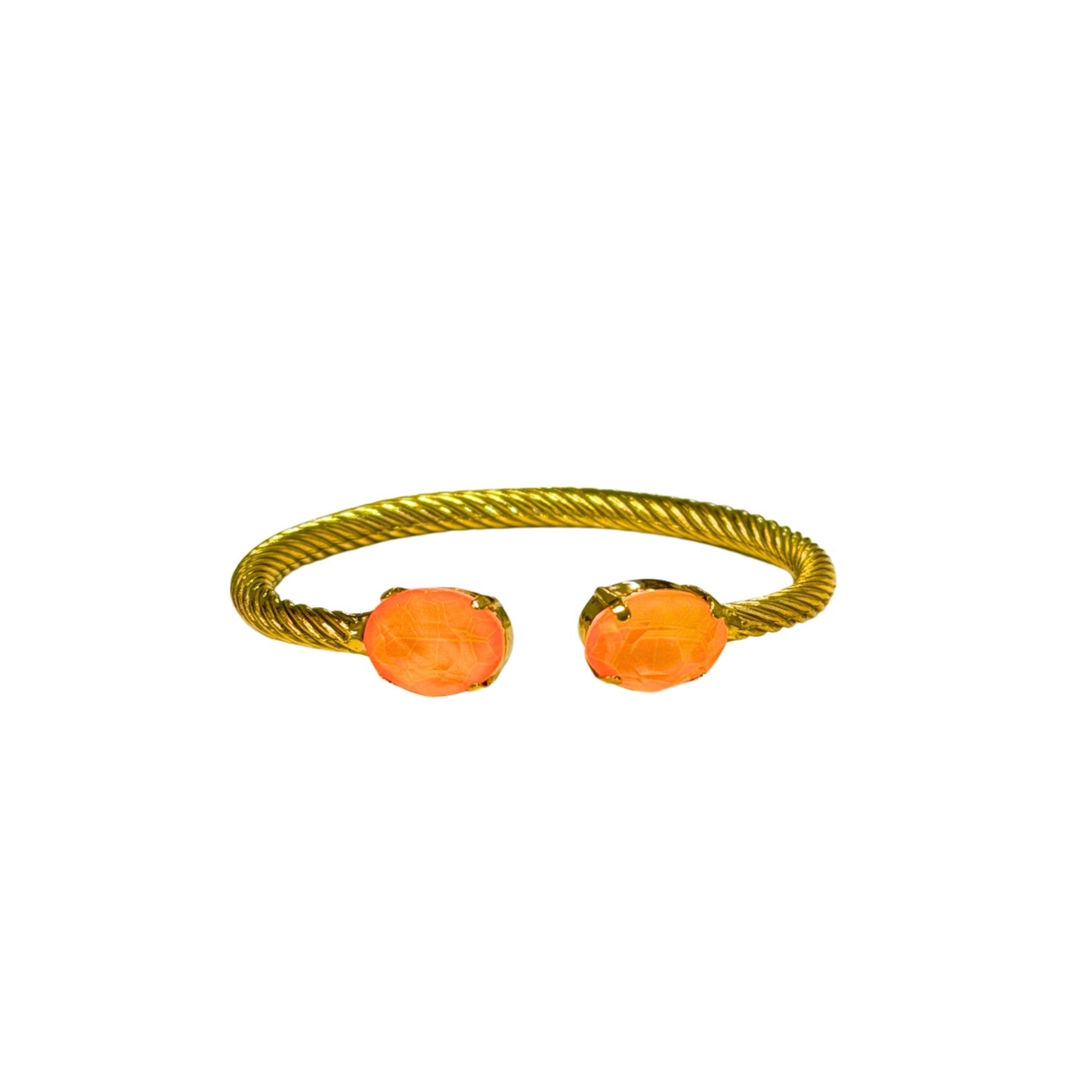 TOVA - Charlotte Cuff in Oval in Electrics (3 colors)