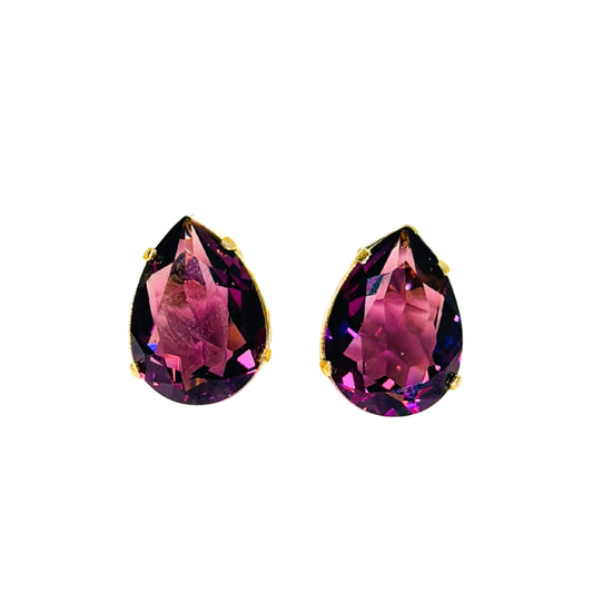 TOVA - Lilywyn Earrings in Amethyst Ignite