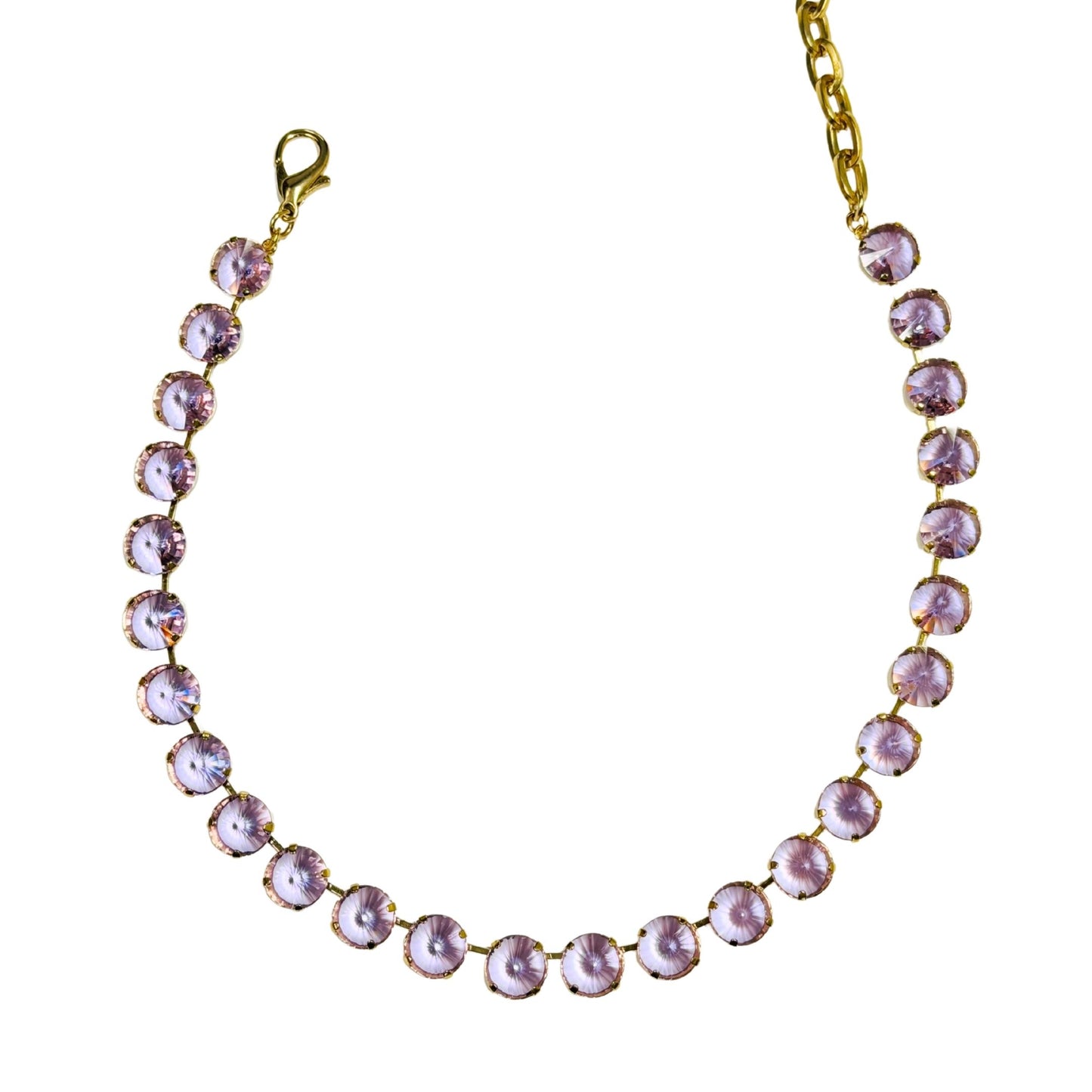 TOVA - The Sofia Necklace - Unfoiled Violet