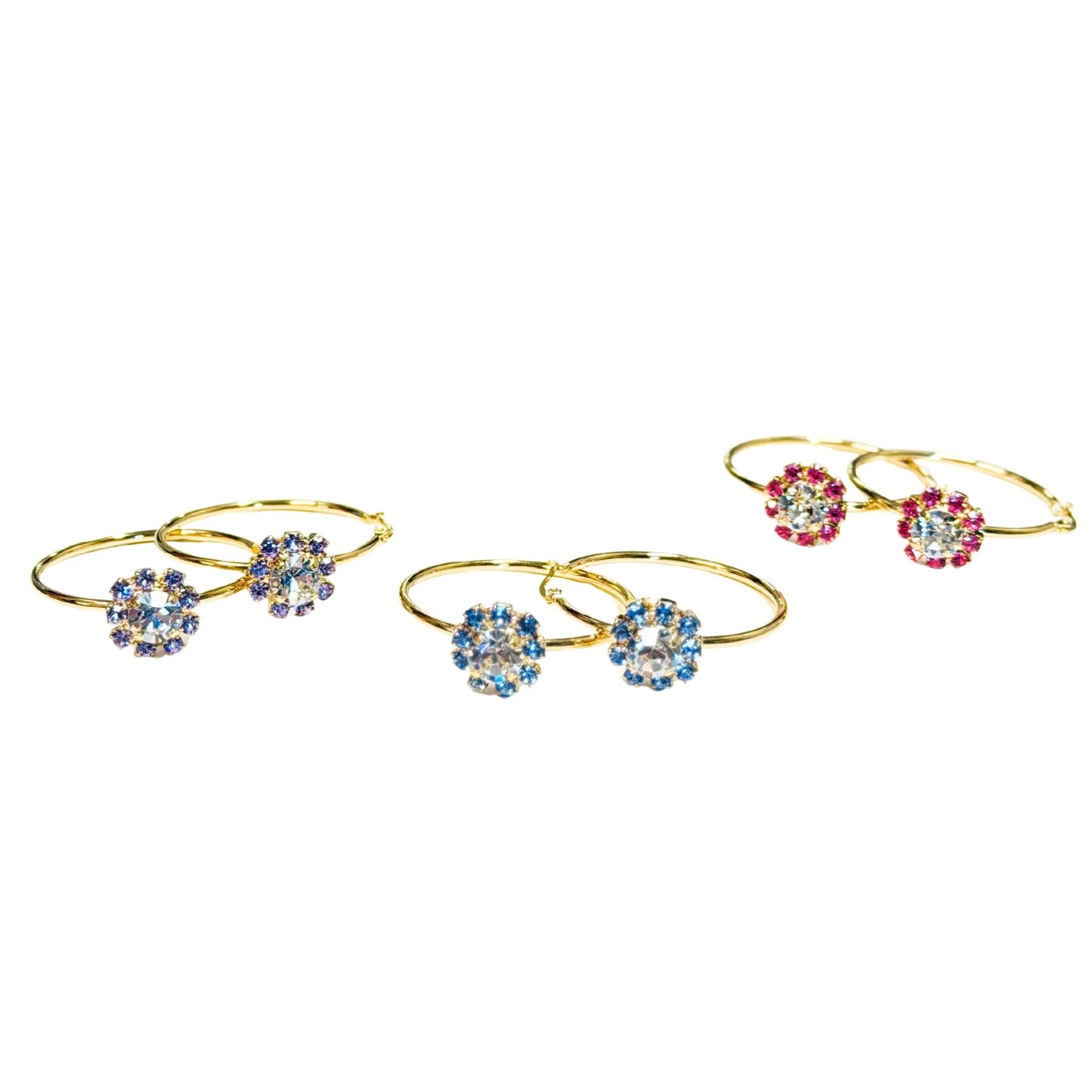 TOVA - Mini Bianca Hoops (4 colors)