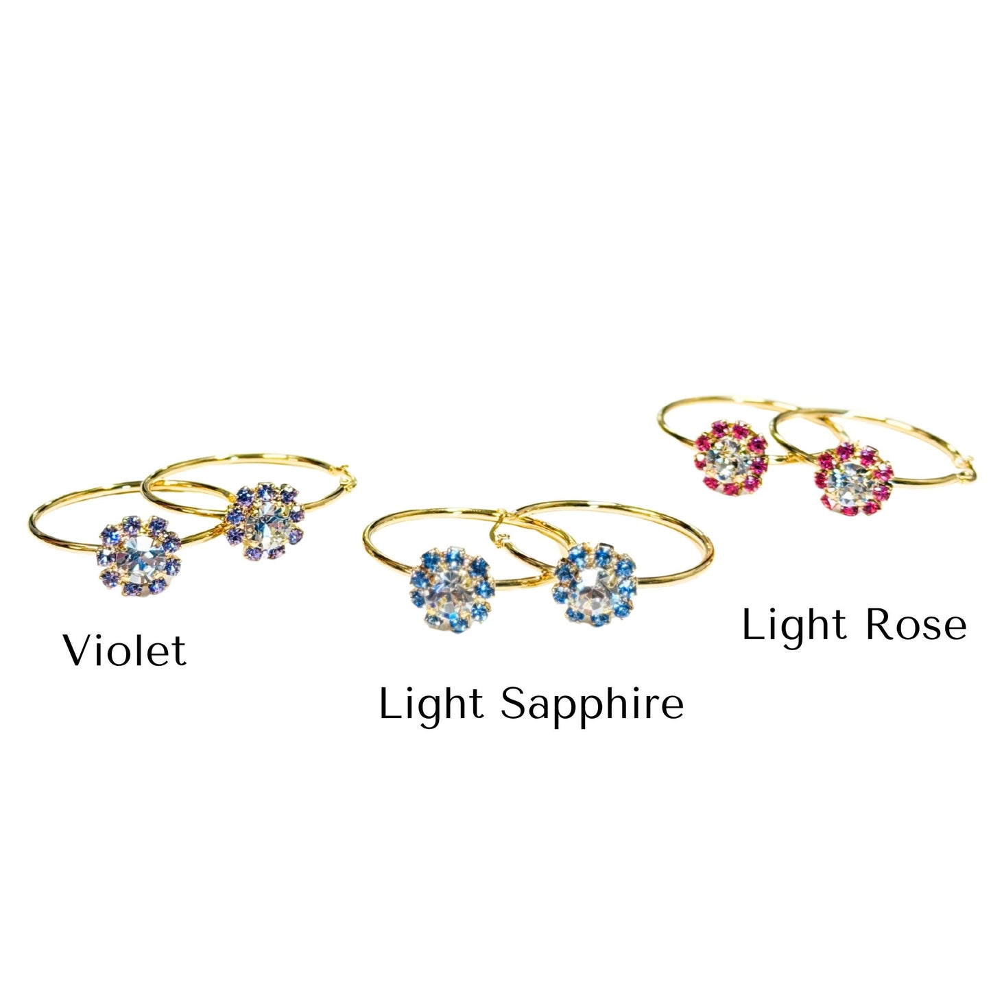 TOVA - Mini Bianca Hoops (4 colors)
