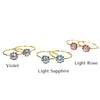 TOVA - Mini Bianca Hoops (4 colors)