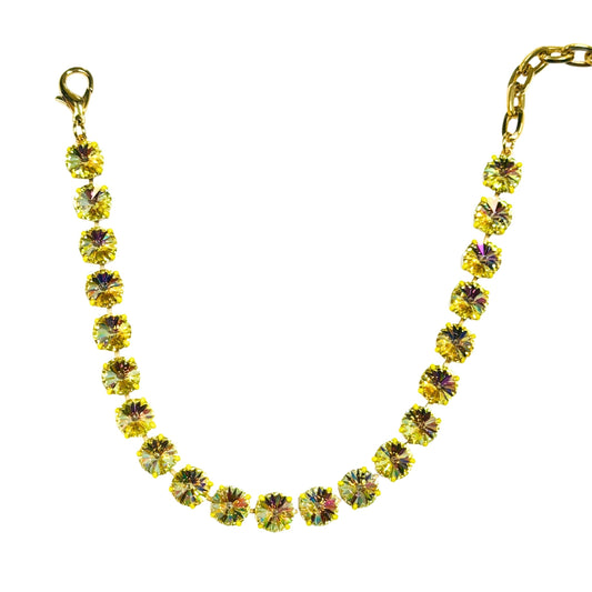TOVA - The Sofia Necklace Supreme -  Jonquil Electric Yellow