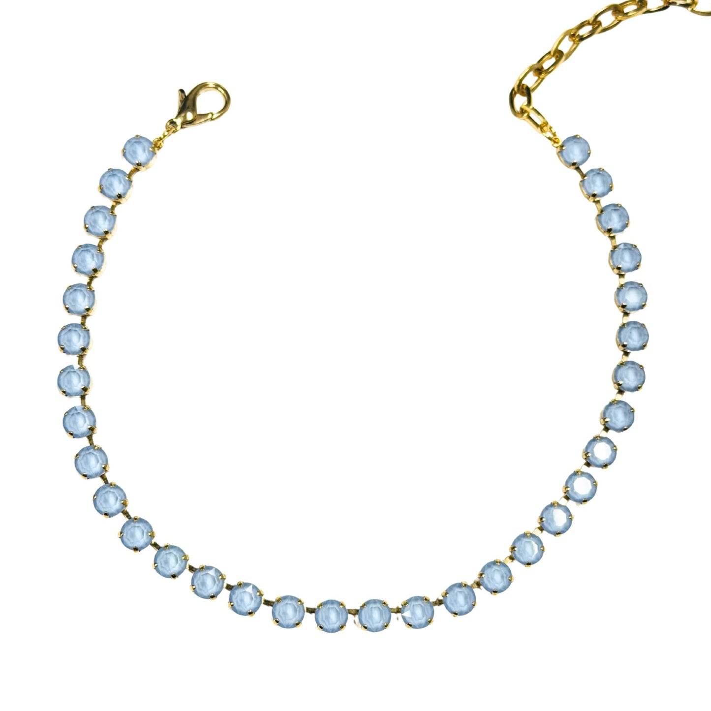 TOVA - The Oakland Necklace - Baby Blue Ultra