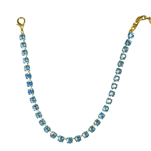 TOVA - The Supreme Oakland Necklace in Neon Blue