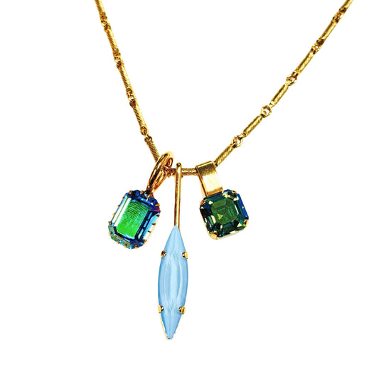 TOVA - The Patti Necklace in Ultra Baby Blue