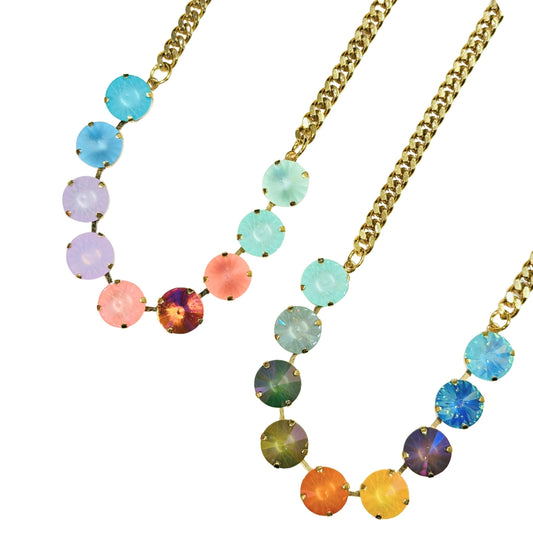TOVA - The Mini Sofia Necklace in Iris (2 colors)