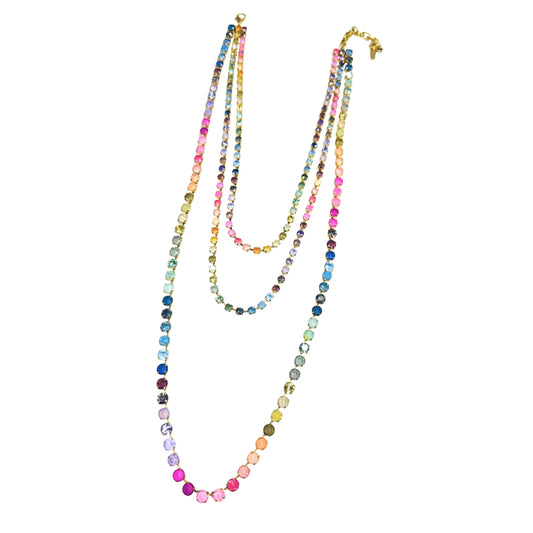 TOVA - Triple Pop Pow Necklace in Fairy Dust