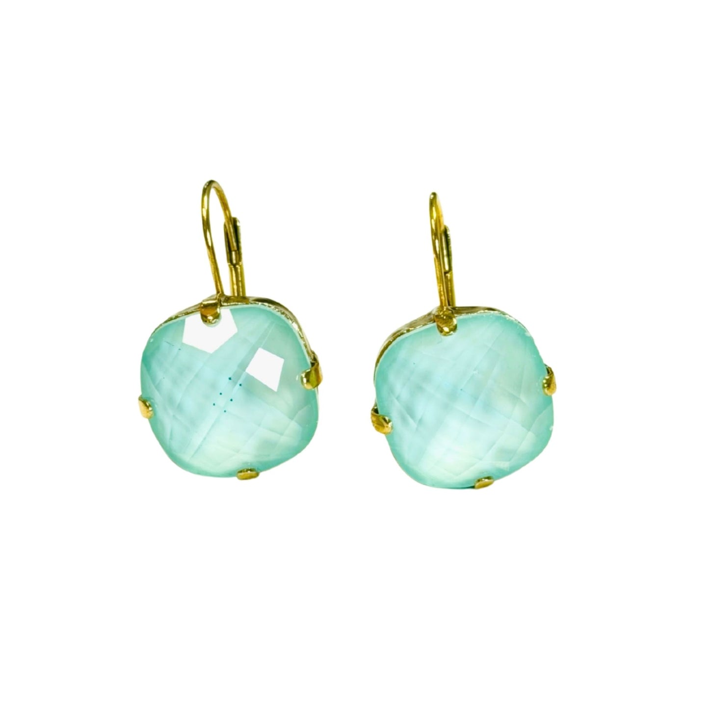 TOVA -  Caitlin Square Earrings (6 Colors)