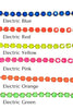 TOVA - Izzy Bracelet in Electric (6 Colors)