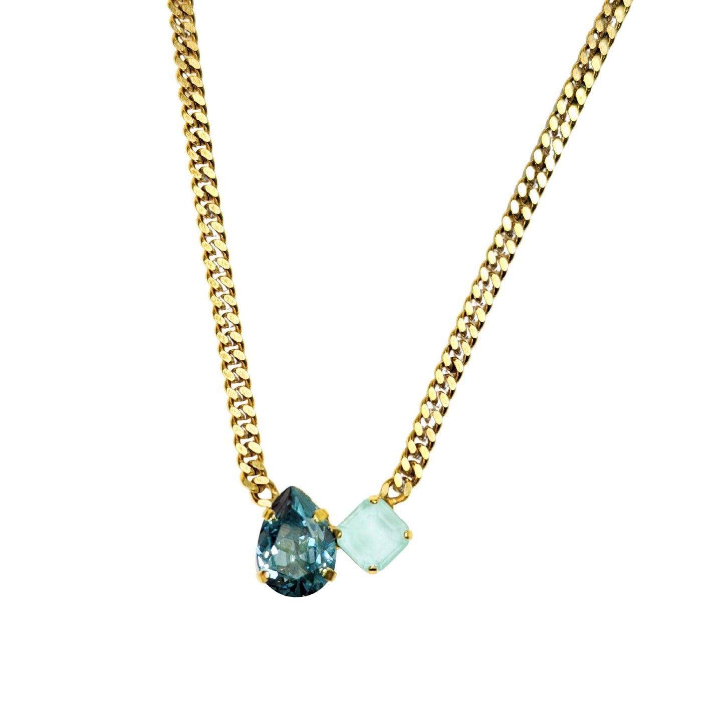 TOVA - The Ren Necklace in Mint
