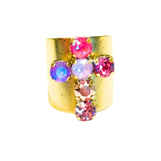 TOVA - Baby Donatella Ring in Pinkle