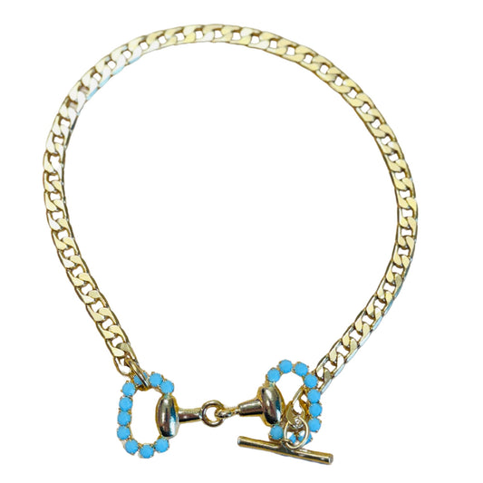 Yochi - The Tate Necklace in Turquoise