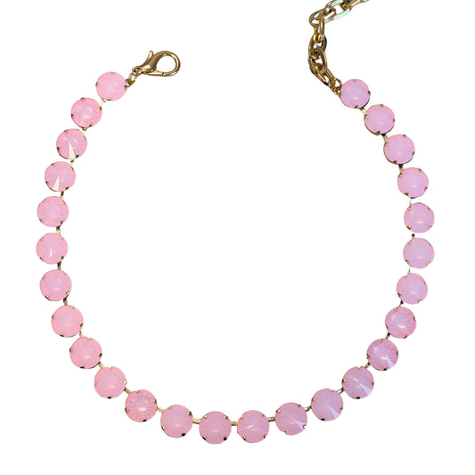 TOVA - Sofia Necklace in Ultra Petal Pink White Opal