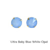 TOVA - The Basics Studs in Fairy Dust White Opal (7 colors)