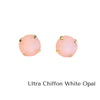 TOVA - The Basics Studs in Fairy Dust White Opal (7 colors)