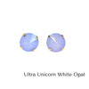 TOVA - The Basics Studs in Fairy Dust White Opal (7 colors)
