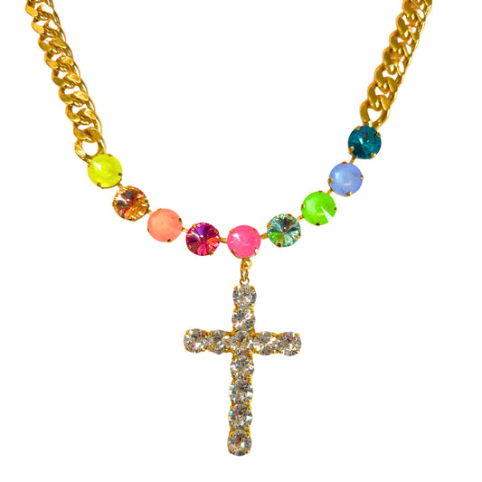 TOVA - Sofitella Necklace in Electric Fairy