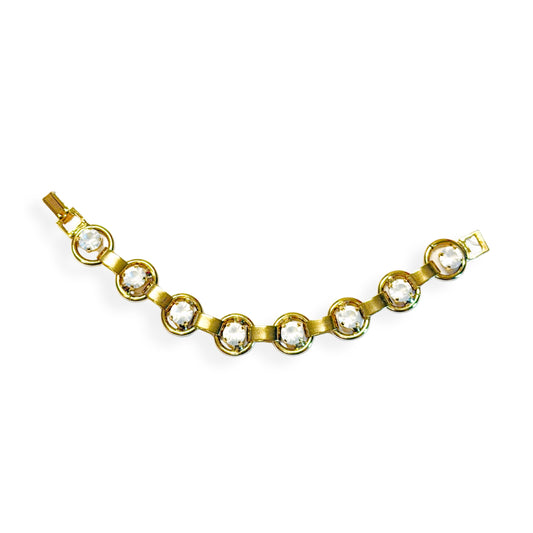 TOVA - The Link Bracelet in White Matte