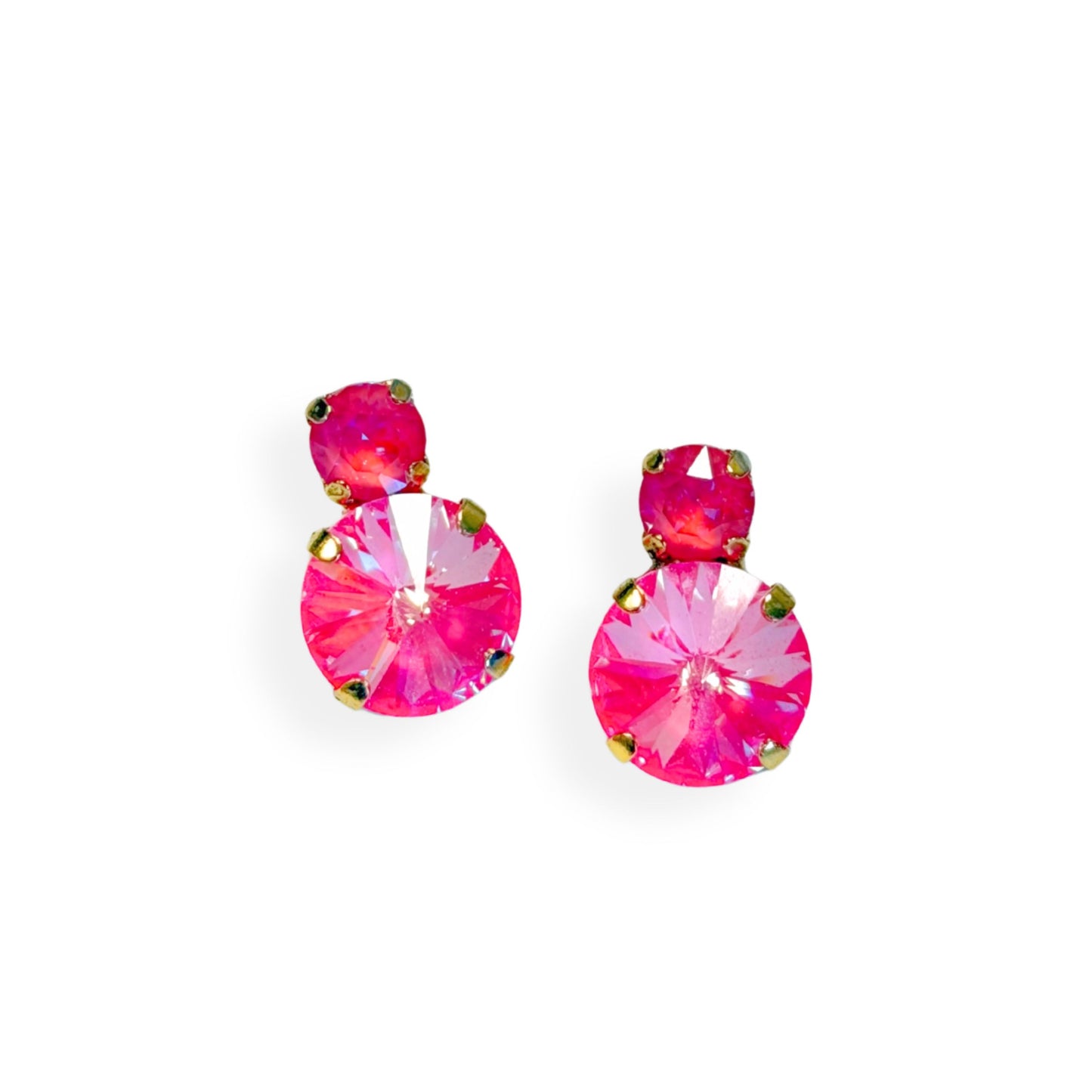TOVA - Baby Maegan Earrings in Poppy Ignite