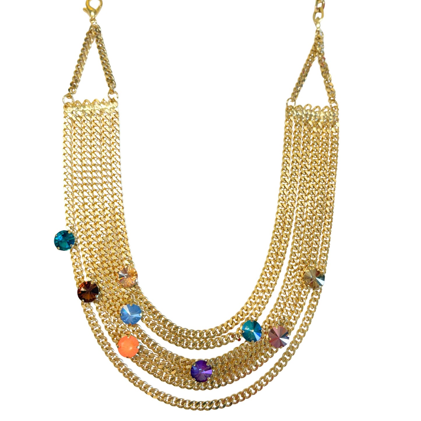 TOVA - Neck Mess Necklace in Harvest Fairy