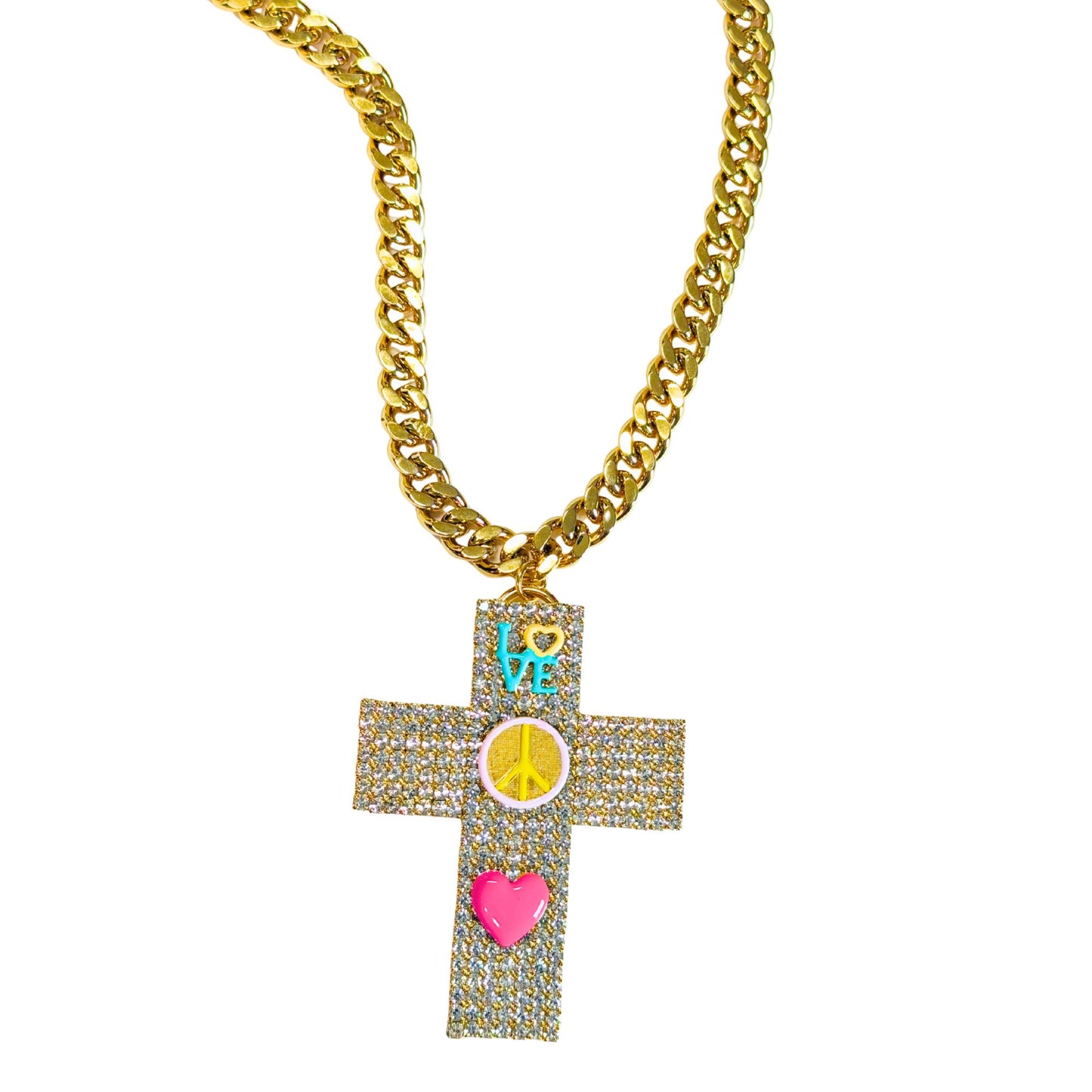 TOVA - Virginia Cross Necklace