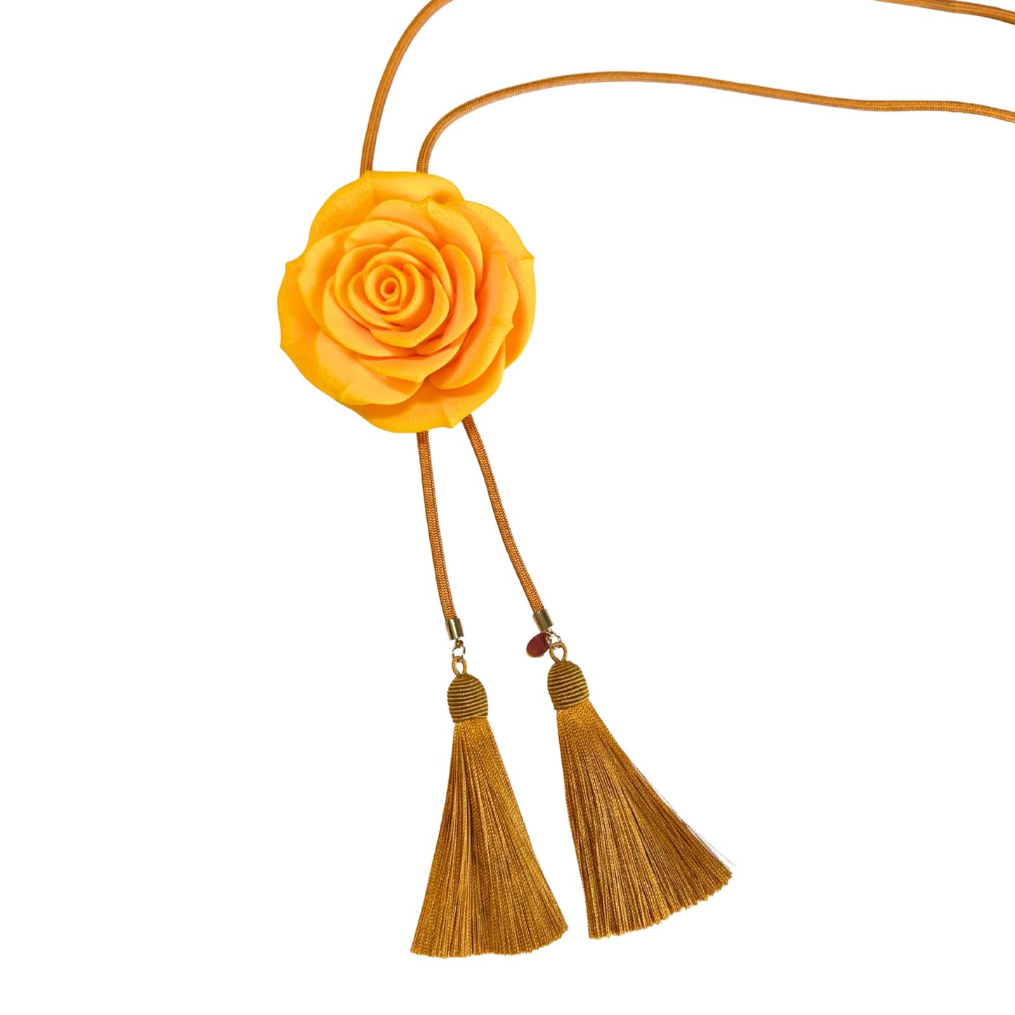 Rahya x WR Rose Bolo in Sunflower Yellow with Golden Yellow