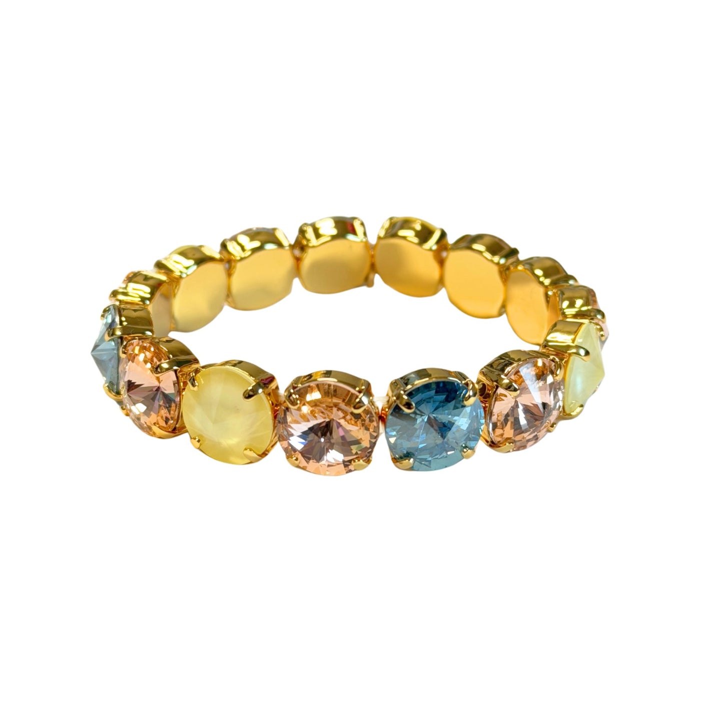 TOVA - Croatia Stretch Bracelet - Gold Melon
