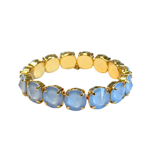 TOVA - Croatia Stretch Bracelet - Ultra Baby Blue
