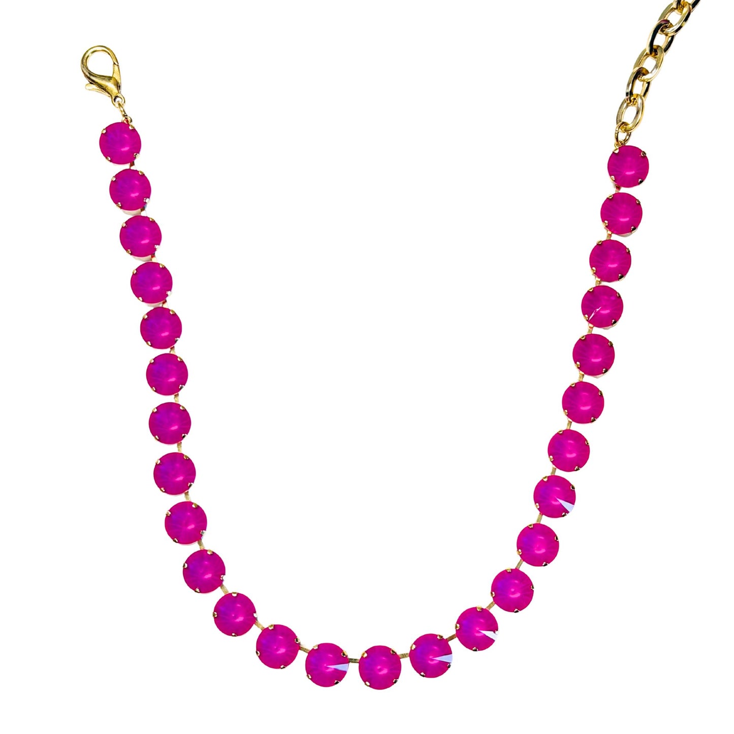 TOVA - The Sofia Necklace - Pink Peony