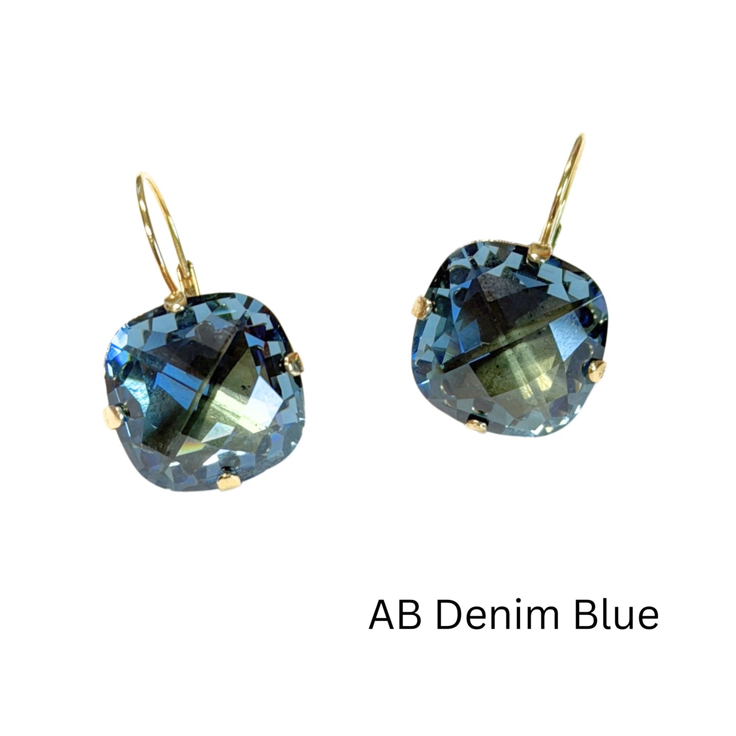 TOVA -  Caitlin Square Earrings (6 Colors)