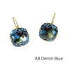 TOVA -  Caitlin Square Earrings (6 Colors)