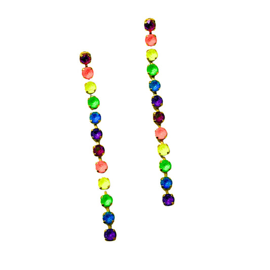 TOVA - The Berenike Earrings - Electric Mix