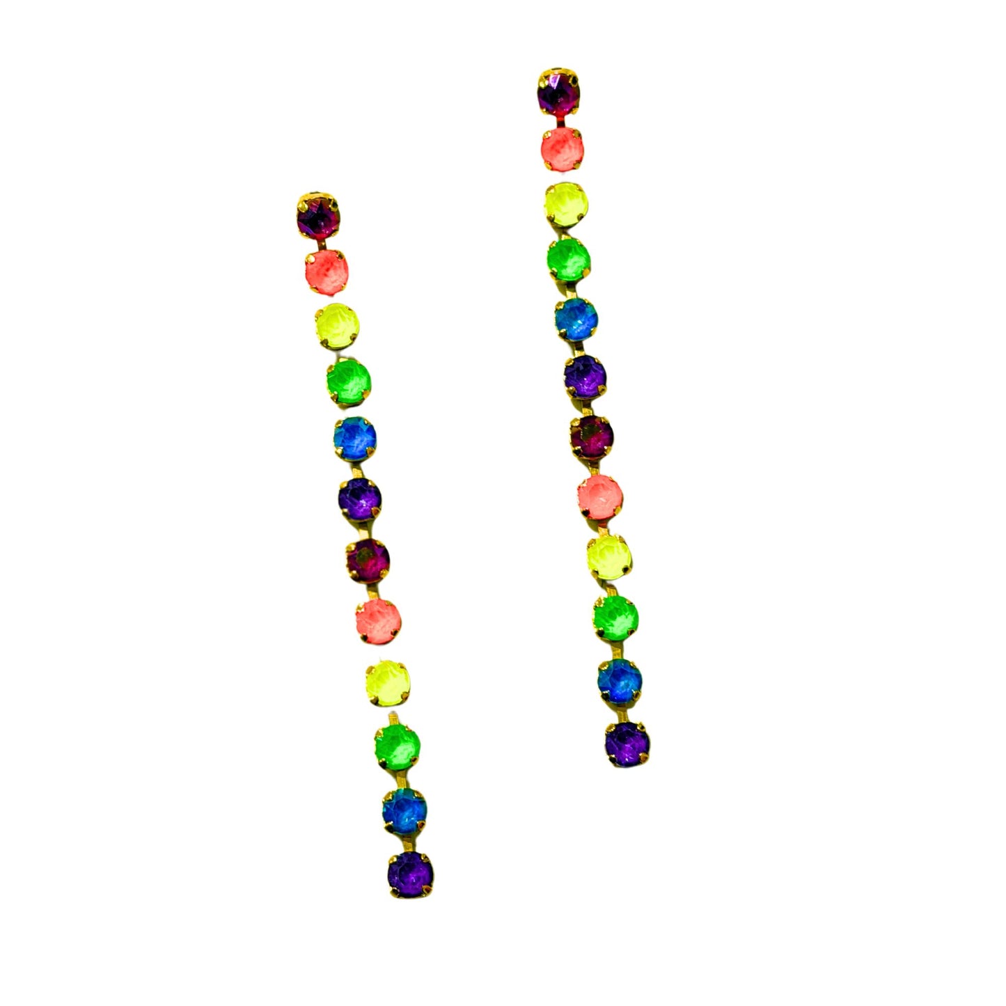 TOVA - The Berenike Earrings - Electric Mix