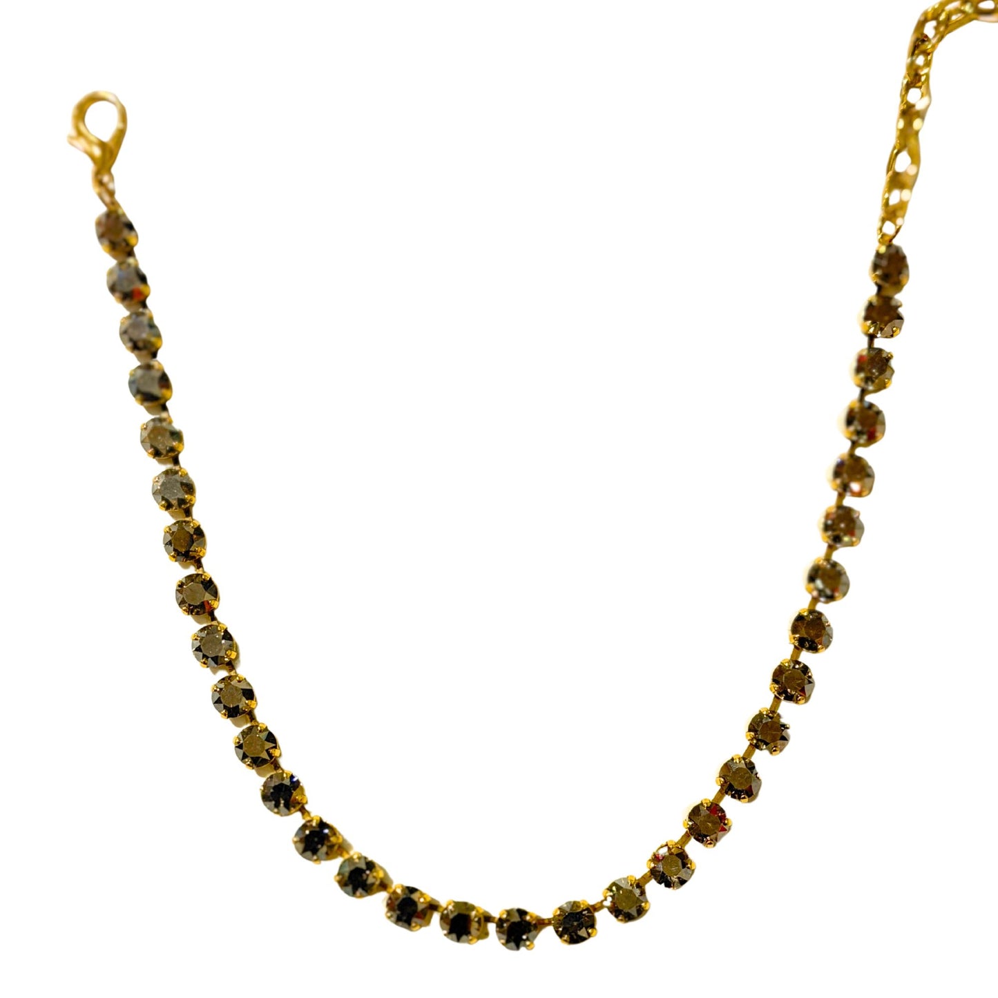 TOVA - Oakland Necklace in Black Diamond Luster
