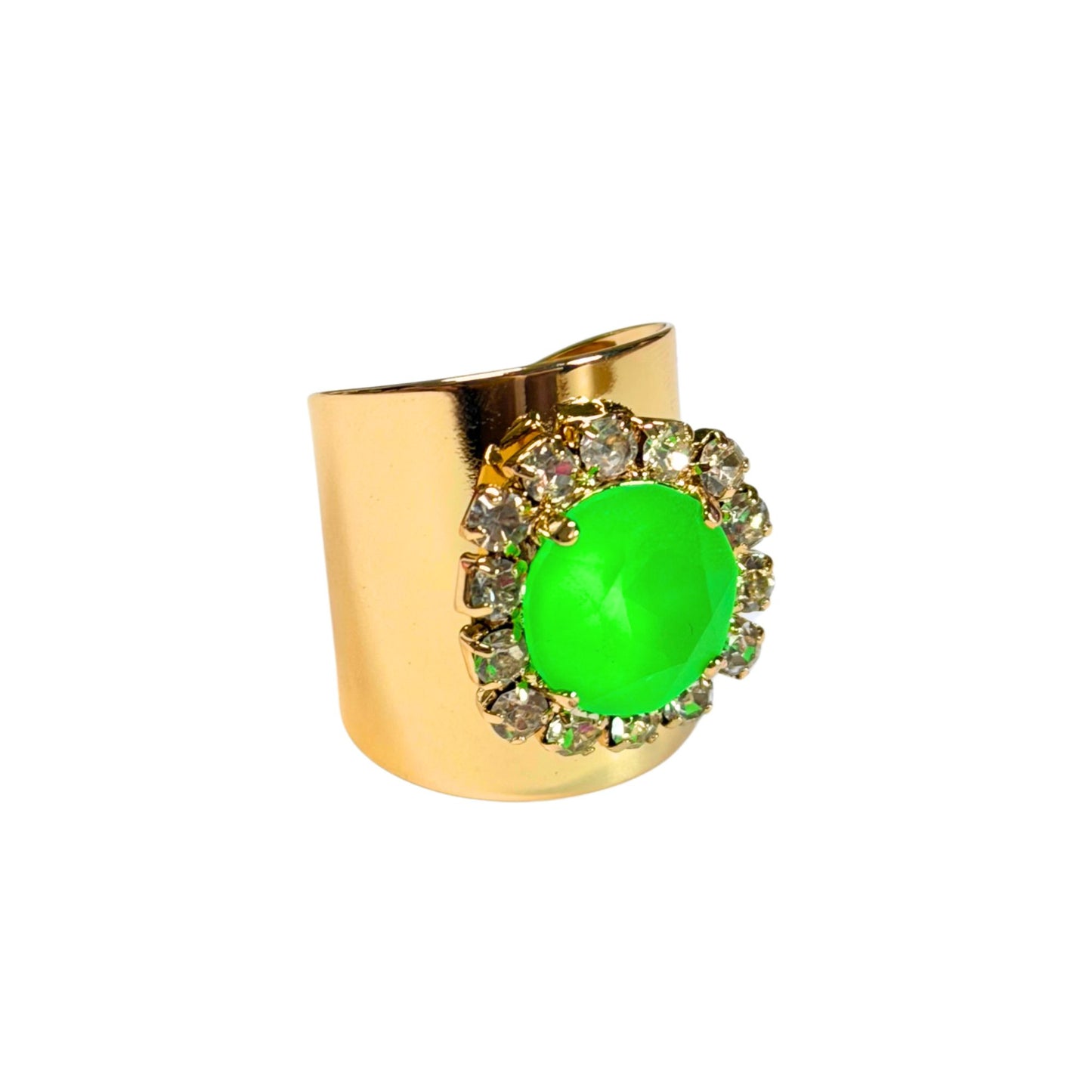 TOVA - The Jacci Ring - Electric Green Cowboy