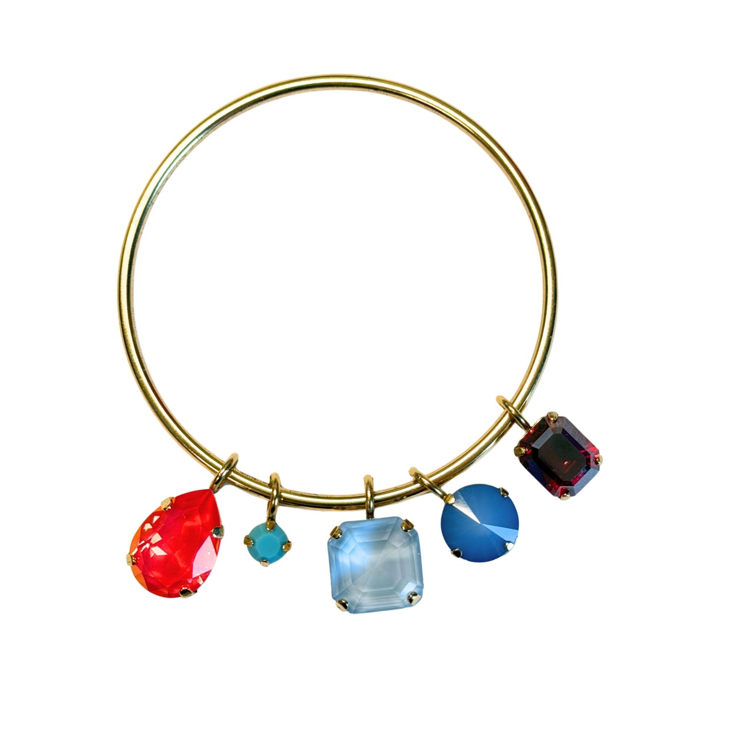 TOVA - Mariella Bangle in Ultra Baby Blue Mix