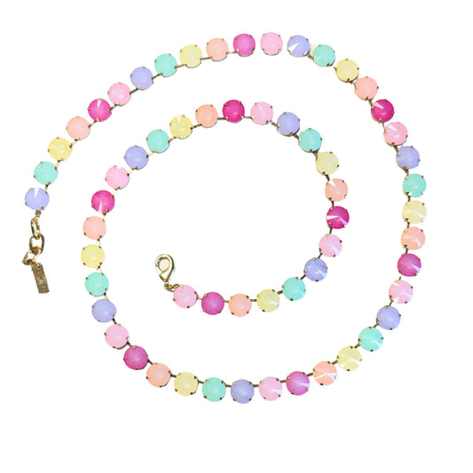 TOVA - The Celia Necklace in Ultra White Opal Mix
