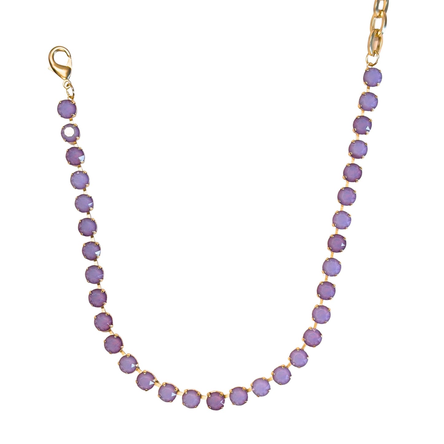 TOVA - Oakland Necklace - Burgundy White Opal