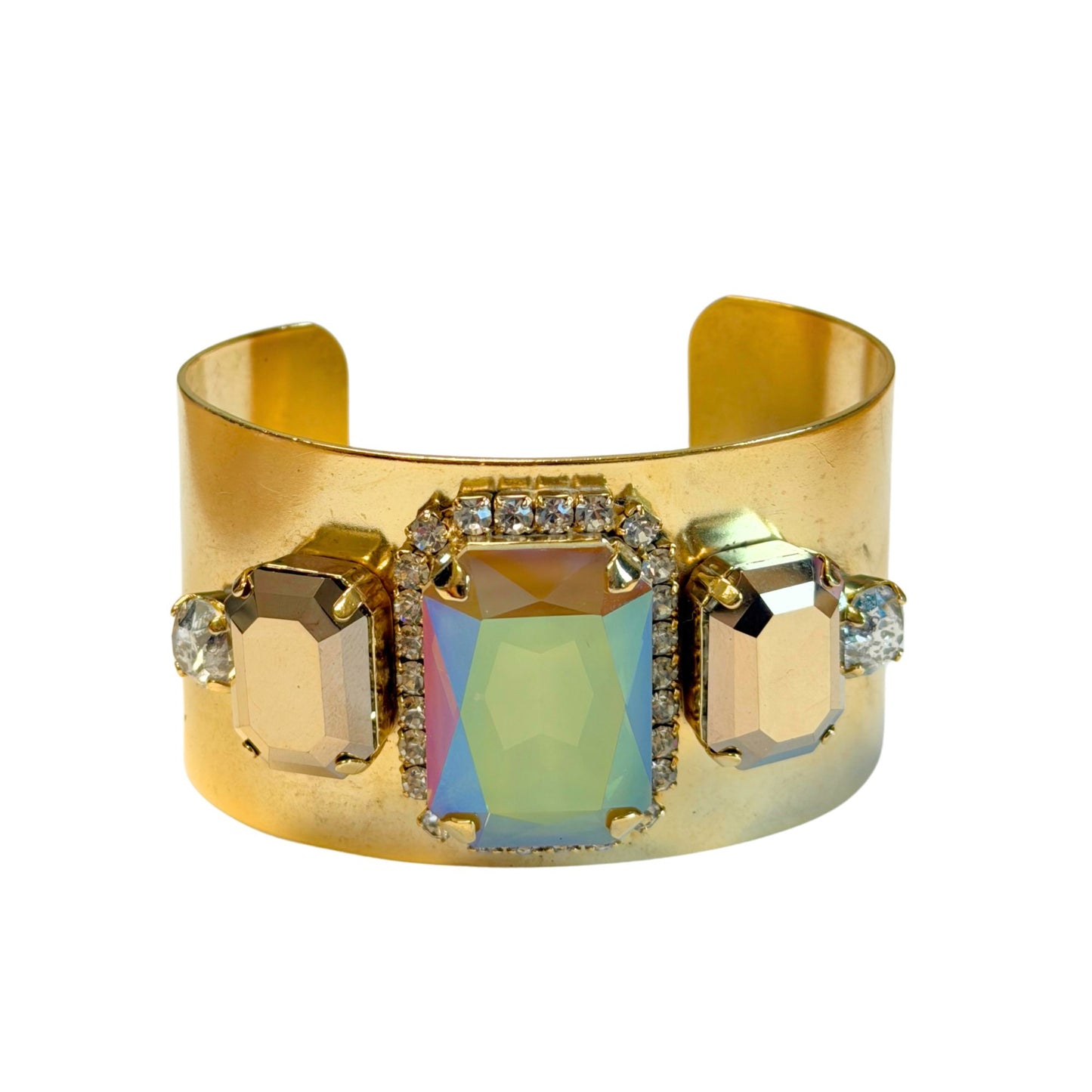TOVA - The Glenn Bracelet in Linen Chrome Mix
