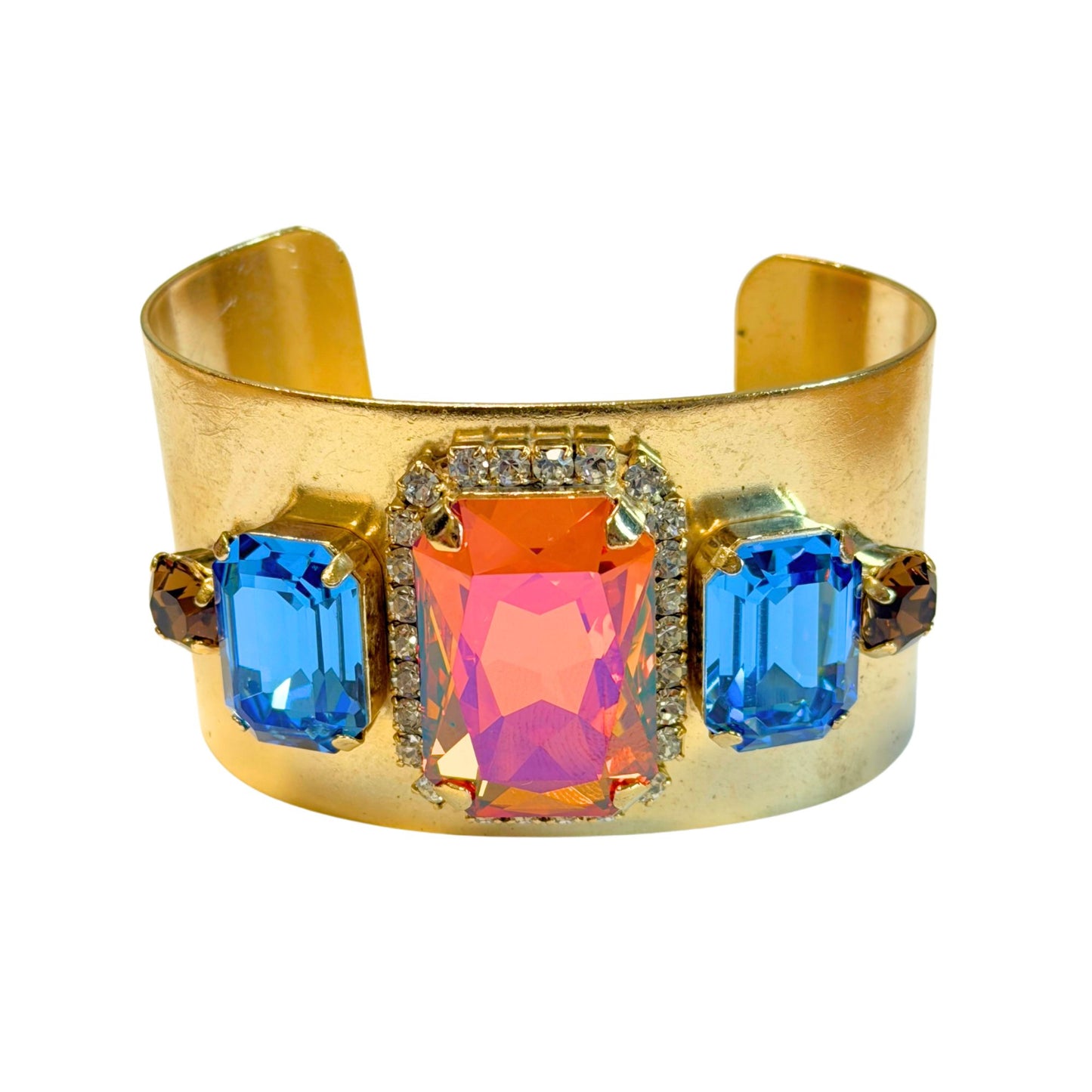 TOVA - The Glenn Bracelet in Orange Sapphire Mix