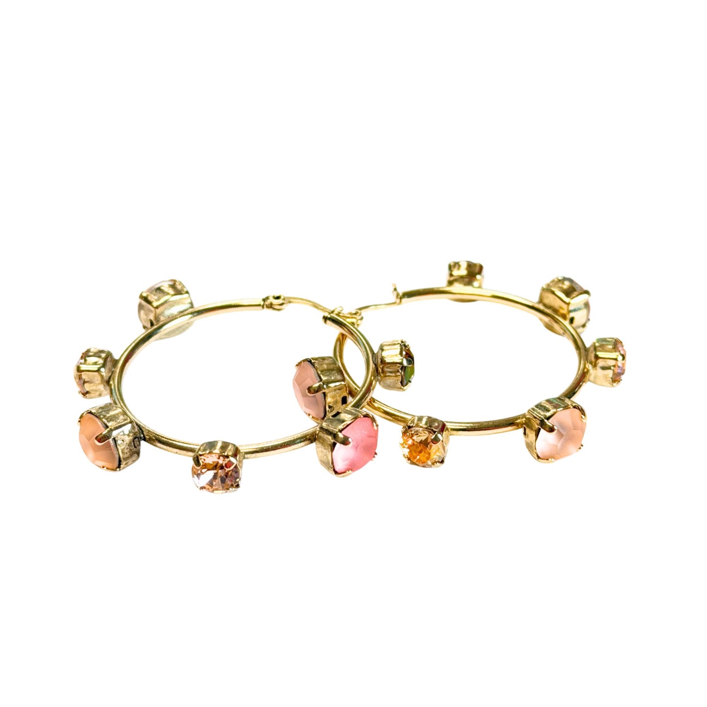 TOVA - Atilia Earrings - Vintage Rose Matte
