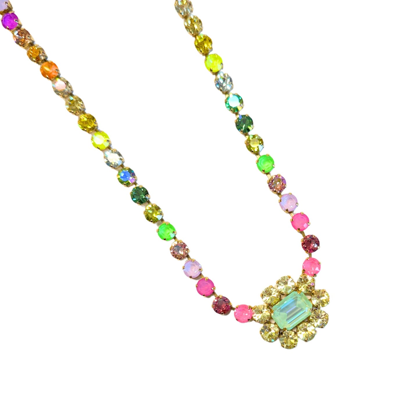 TOVA - Mega Edith Necklace in Electric Cowboy