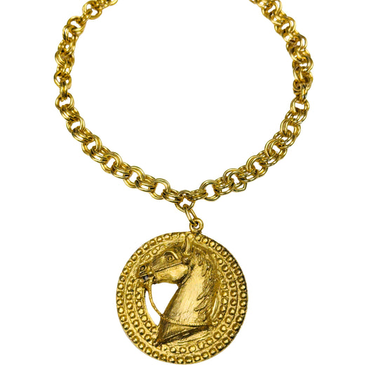 Yochi - The Gilded Mare Necklace