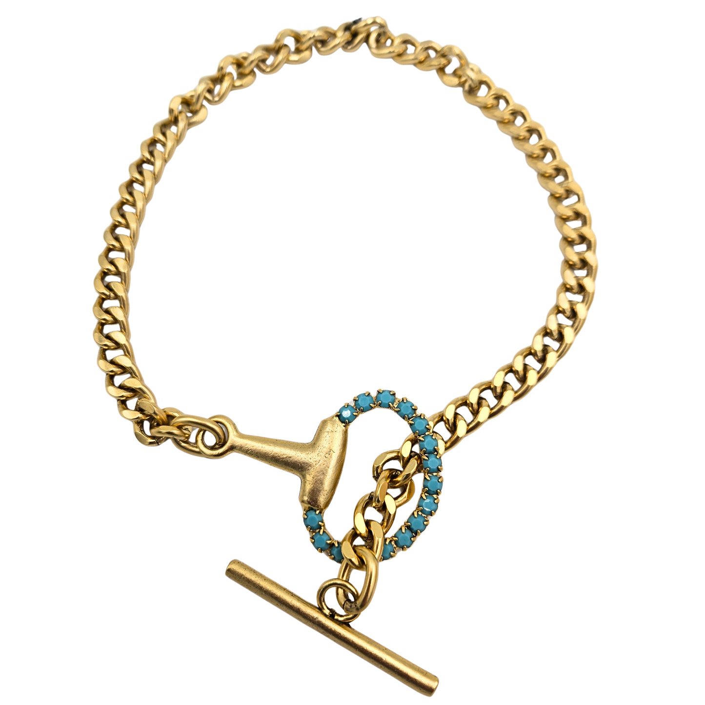 Yochi - The Kylie Necklace in Turquoise