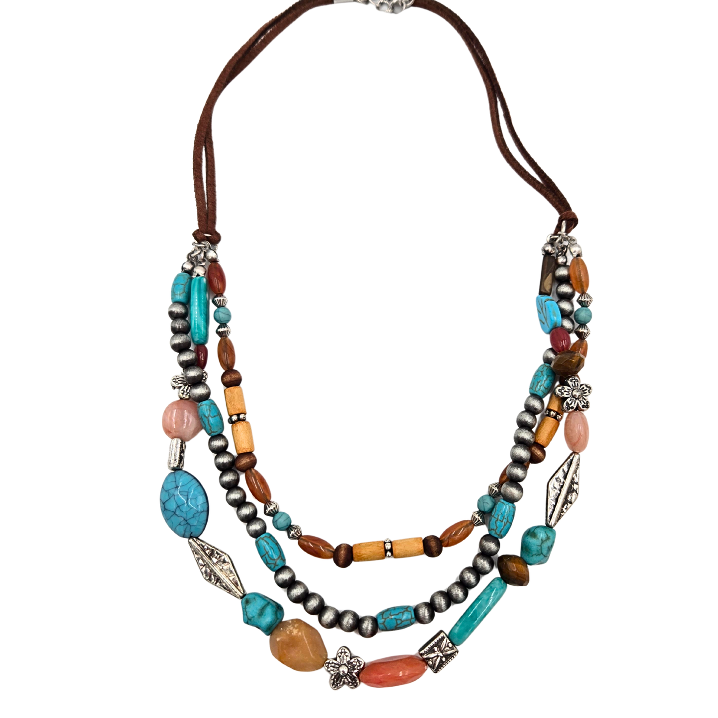 Desert Stone Layered Necklace